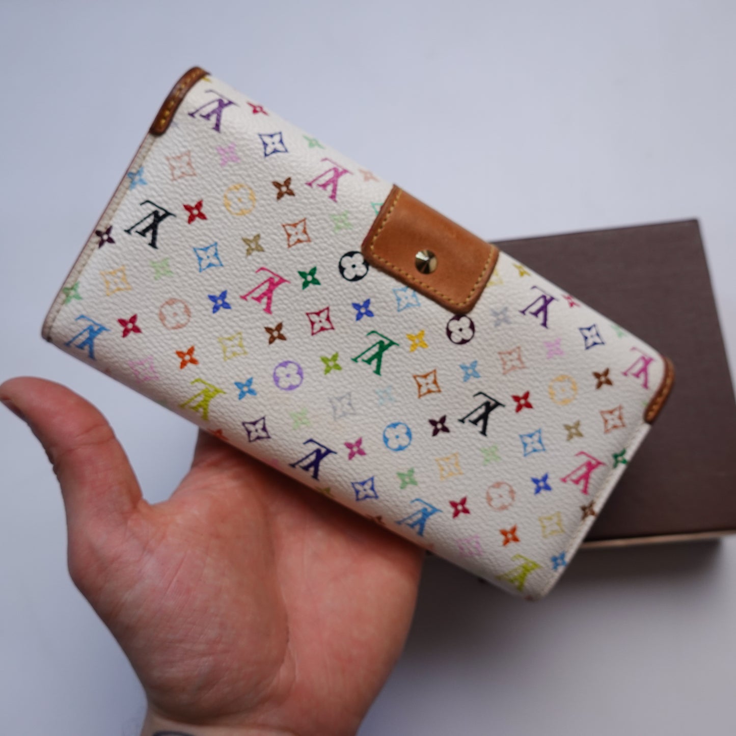 2011 Louis Vuitton Multicolore Sarah Noeud Wallet