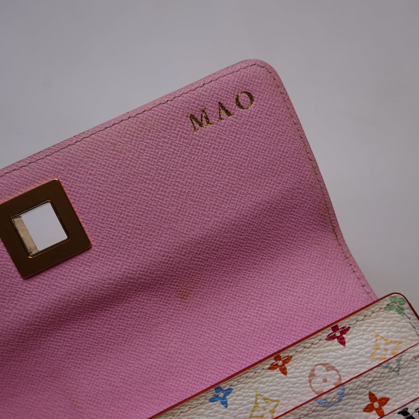 2011 Louis Vuitton Multicolore Sarah Noeud Wallet