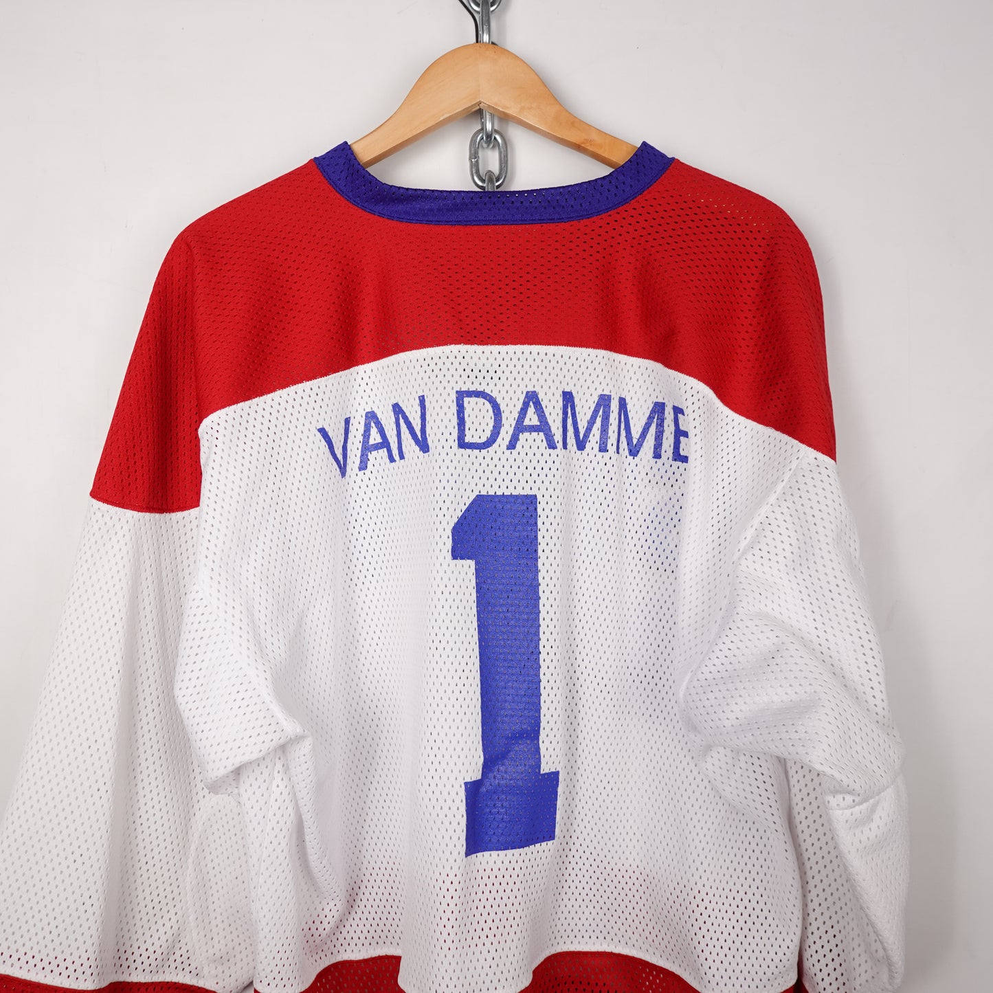 Vintage Sudden Death Jean-Claud Van Damme Jersey - Size XL