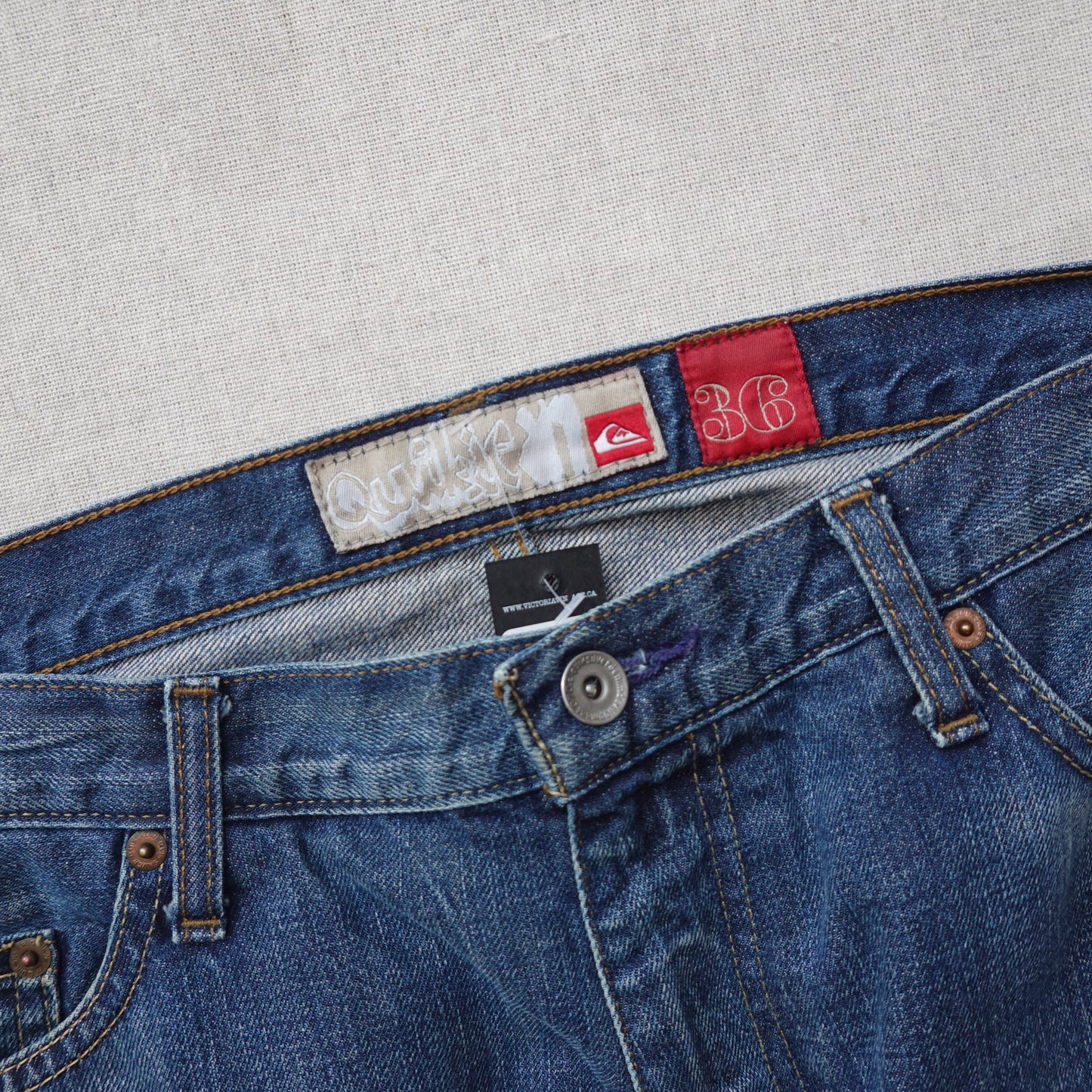 Y2K Quicksilver Jorts - Size 36