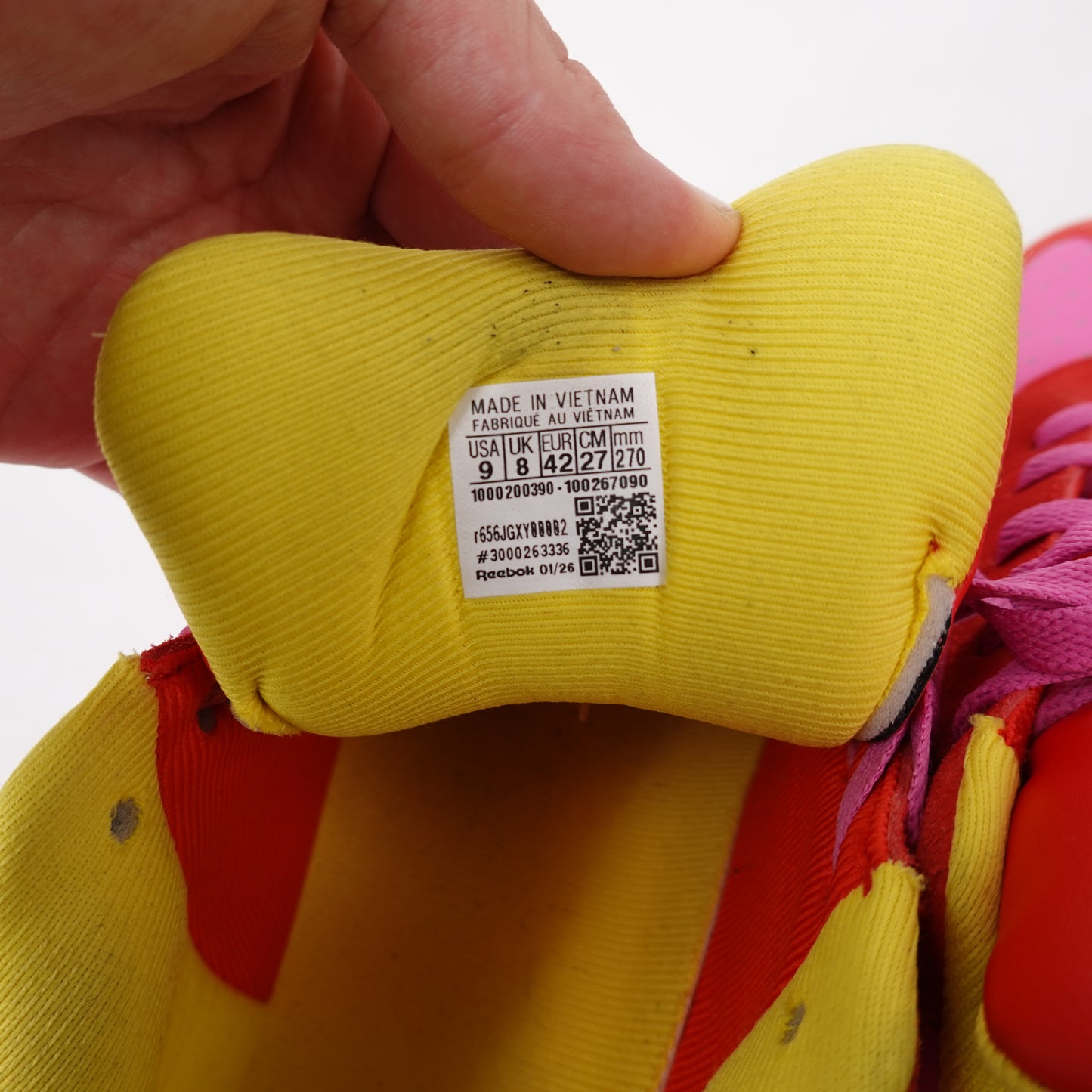 Ice Cream x Reebok Board Flip Pink Lemonade - Size 9