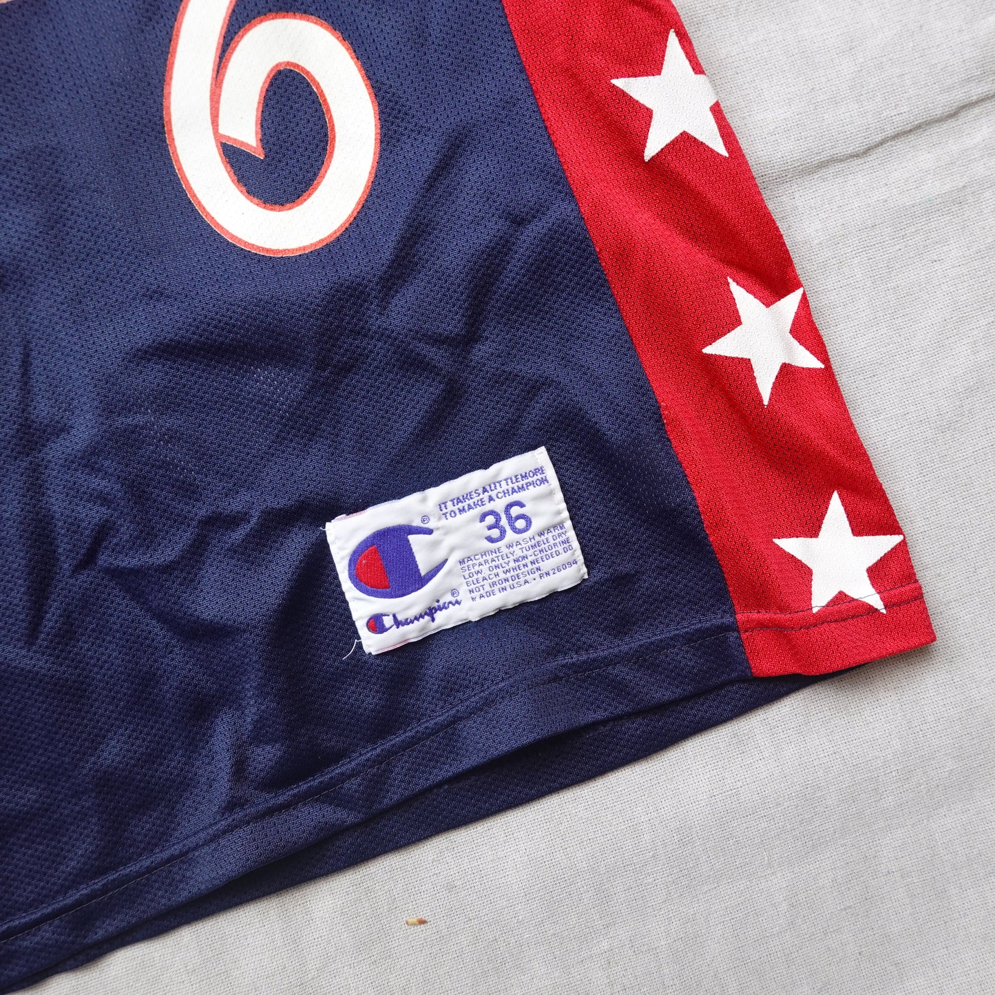 Vintage Champion USA Hardaway Jersey - Size S