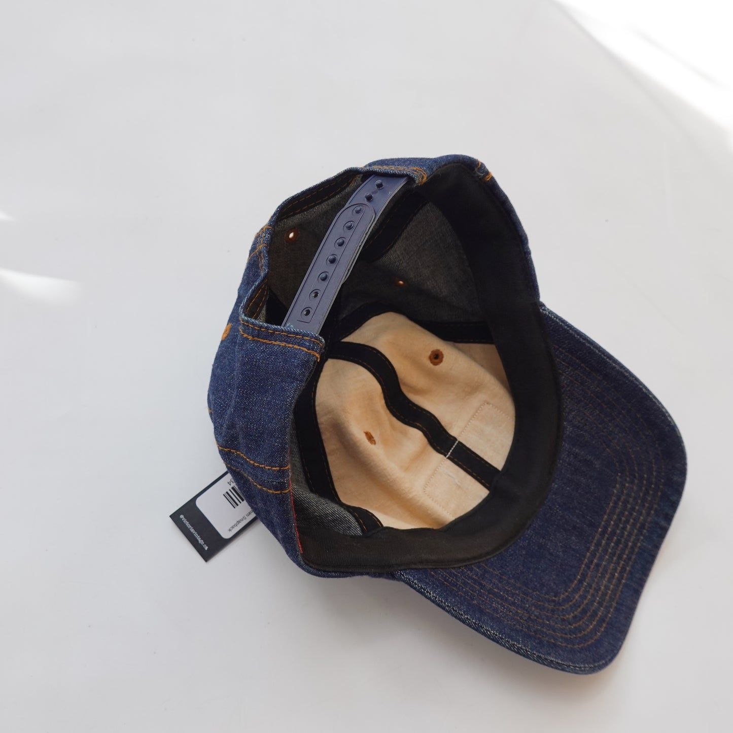 FW2009 Supreme Raw Denim Snapback