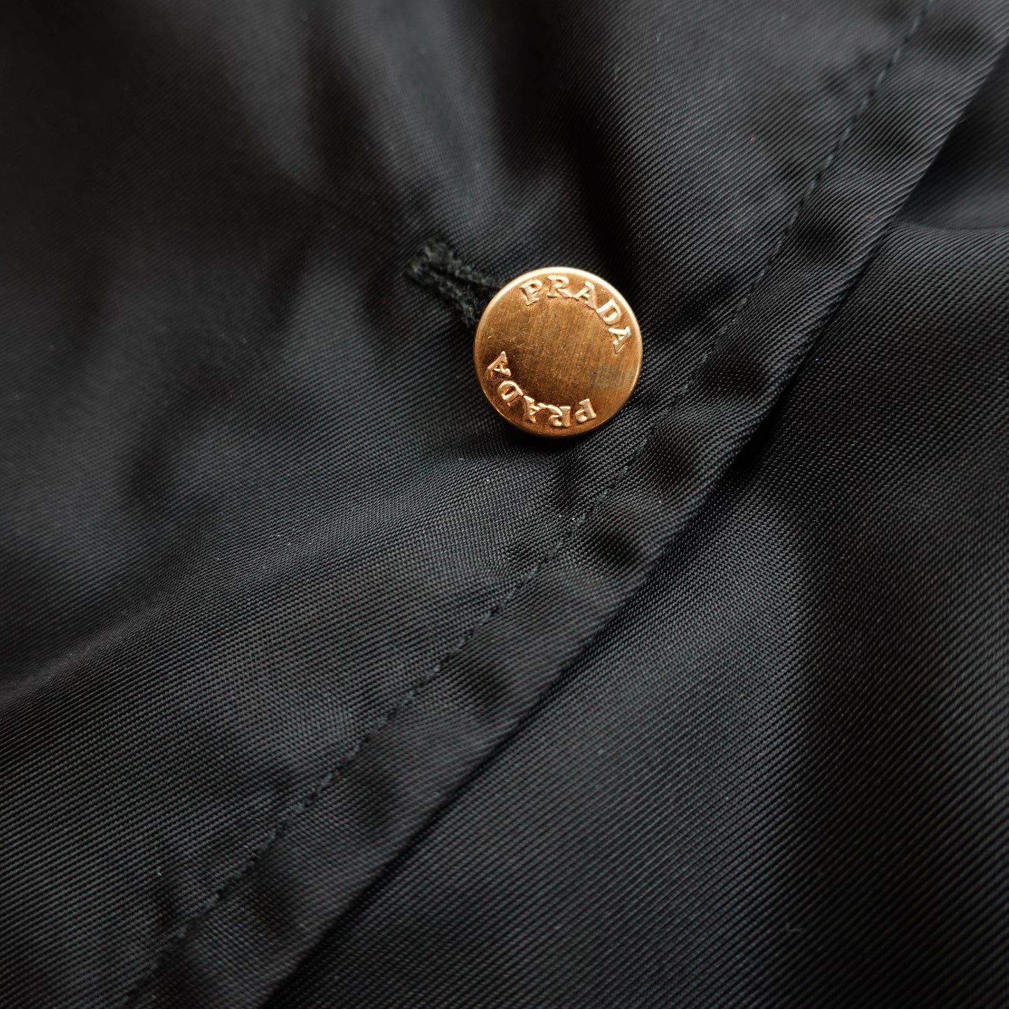 Prada Leather/Nylon Jacket - Size 38