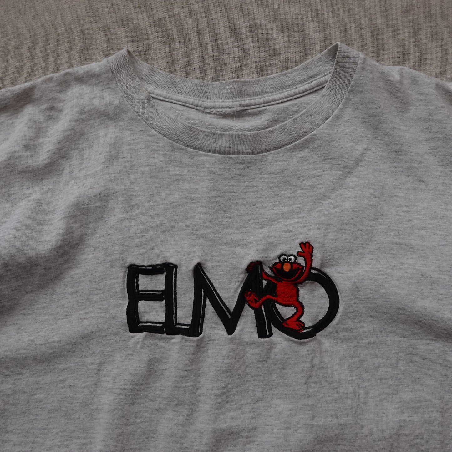 1990s Elmo Embroidered Tee - Size XL