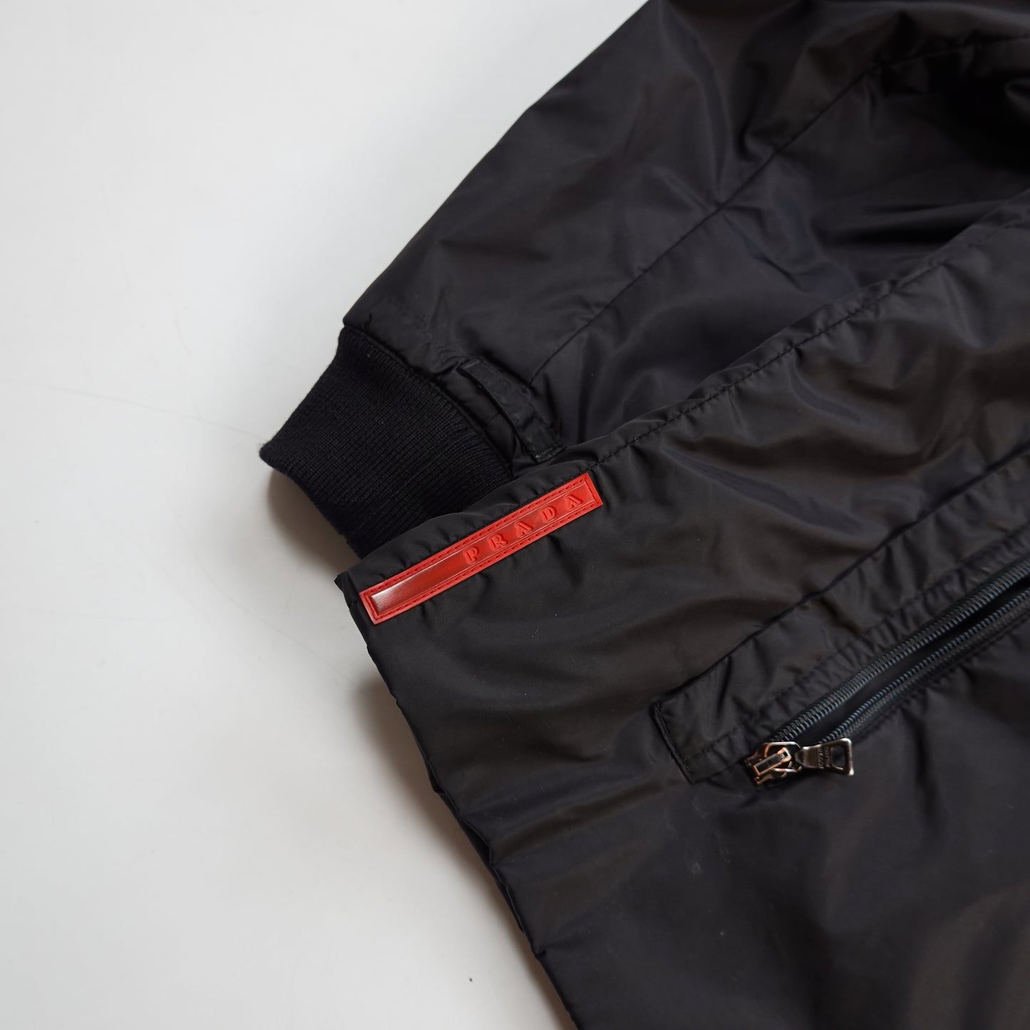 Prada Sport Nylon Bomber Jacket - Fits L