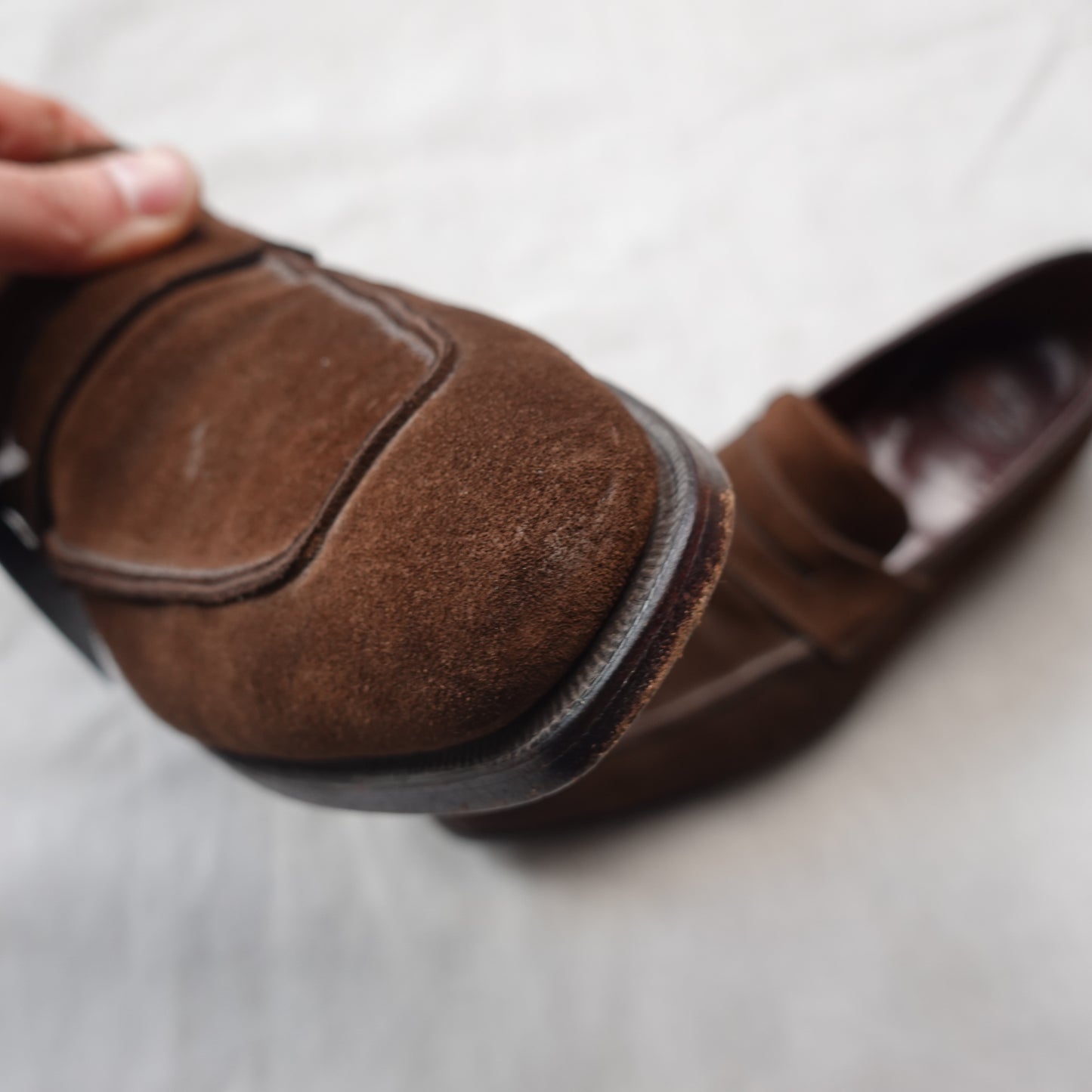 Crockett & Jones Suede Loafer - Size 10.5M