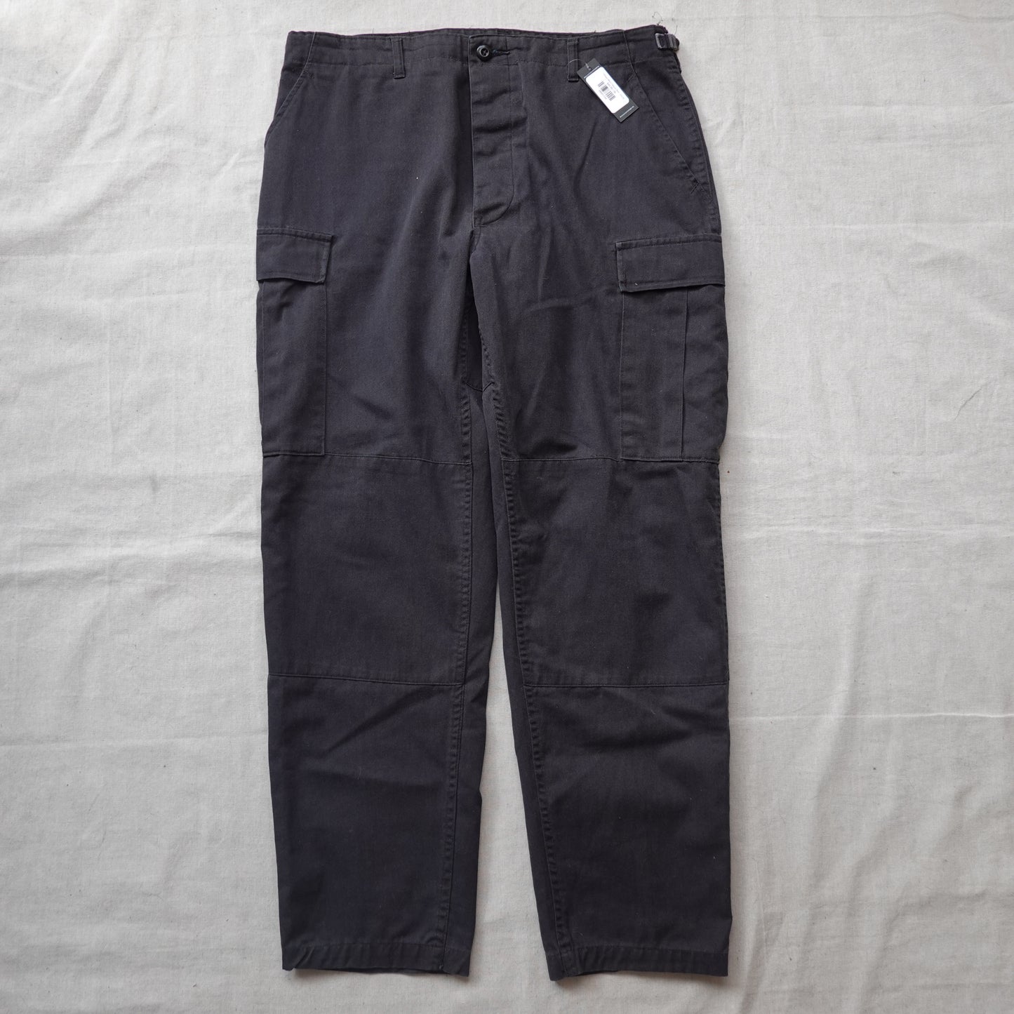 Vintage Military Fatigues Black - Size 36