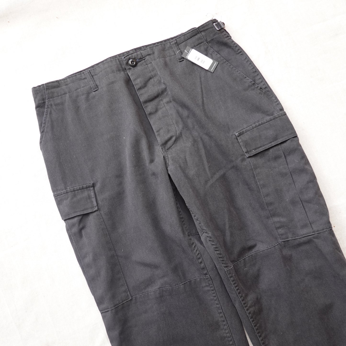Vintage Military Fatigues Black - Size 36