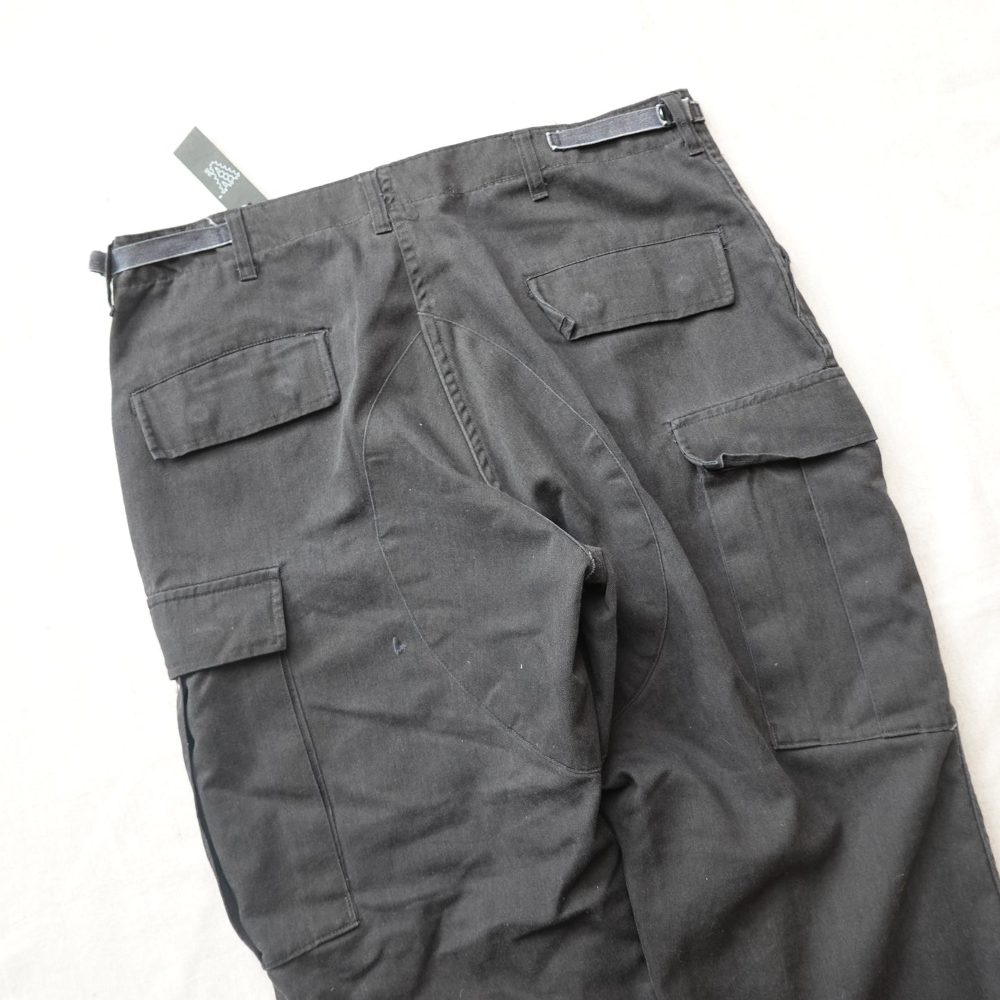 Vintage Military Fatigues Black - Size 36