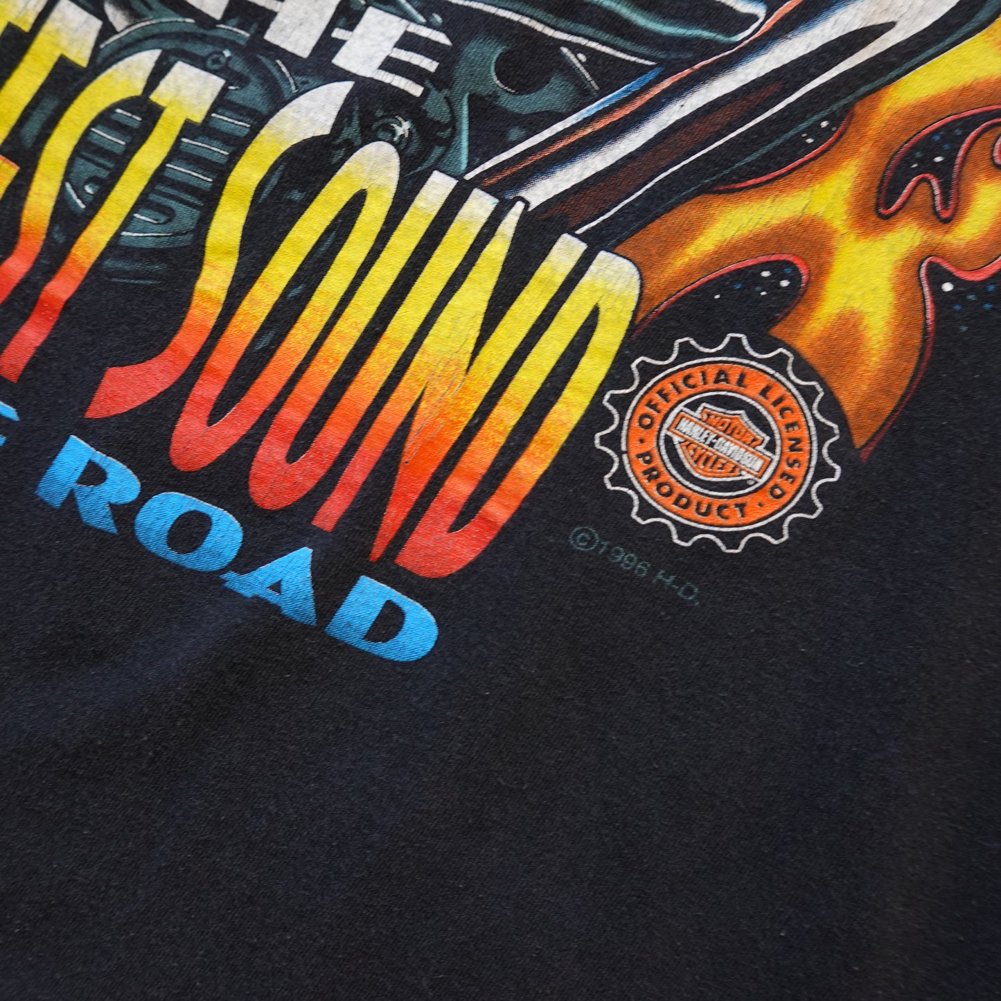 1996 Harley Davidson Hottest Sound Tee - Size XL