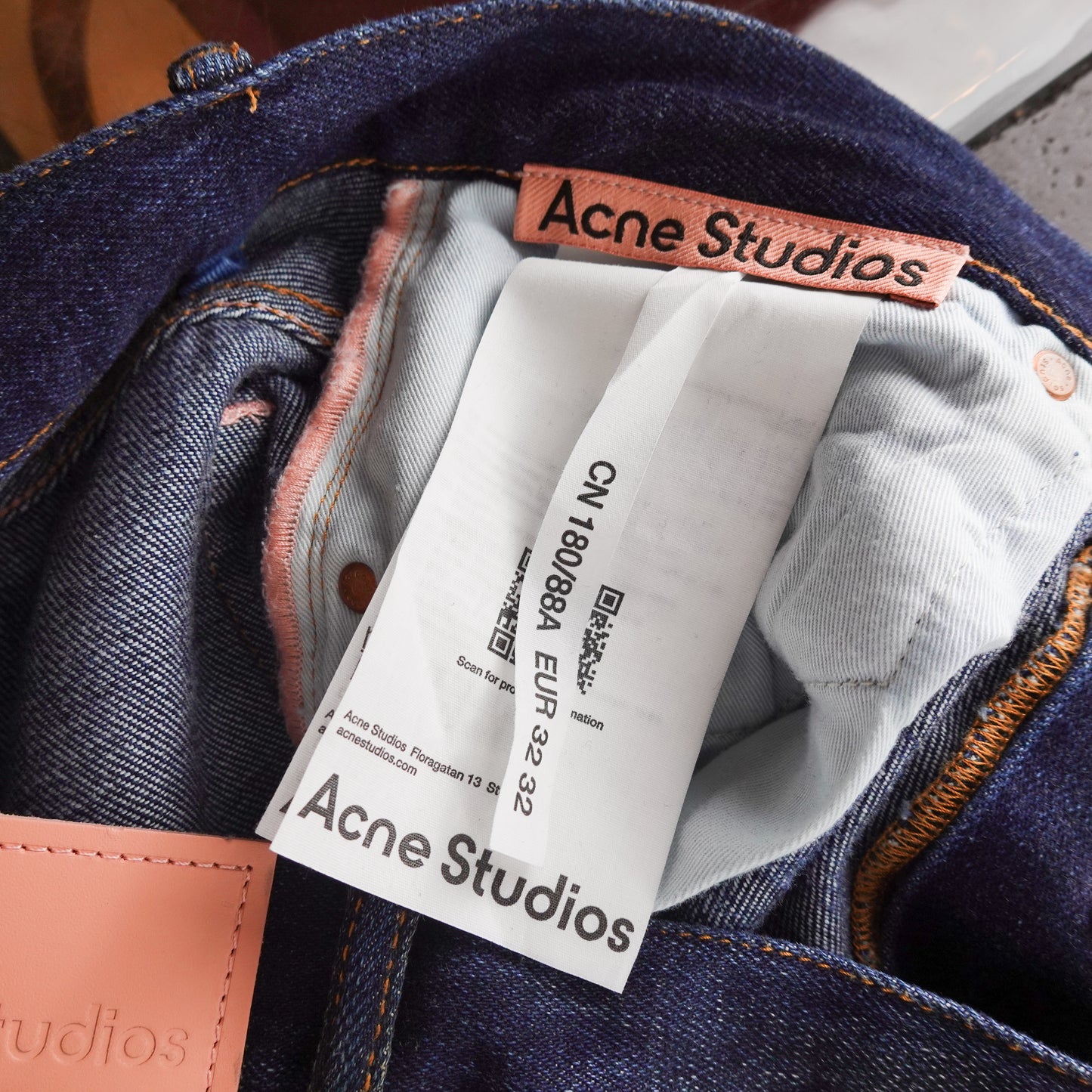 Acne Studios Selvedge 2021M Yoyogi Jeans - Size 32