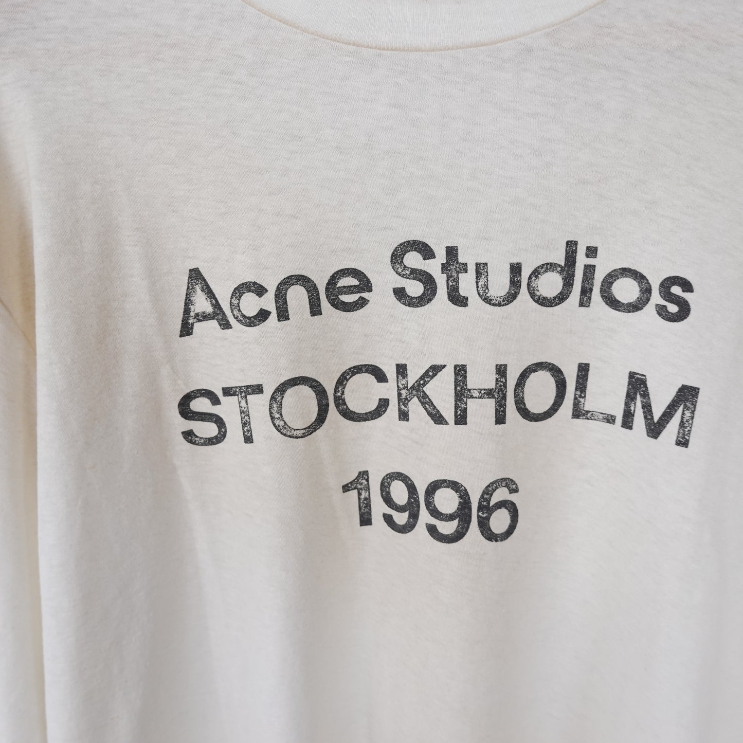 Acne Studios Pre Distressed Stockholm L/S - Size S