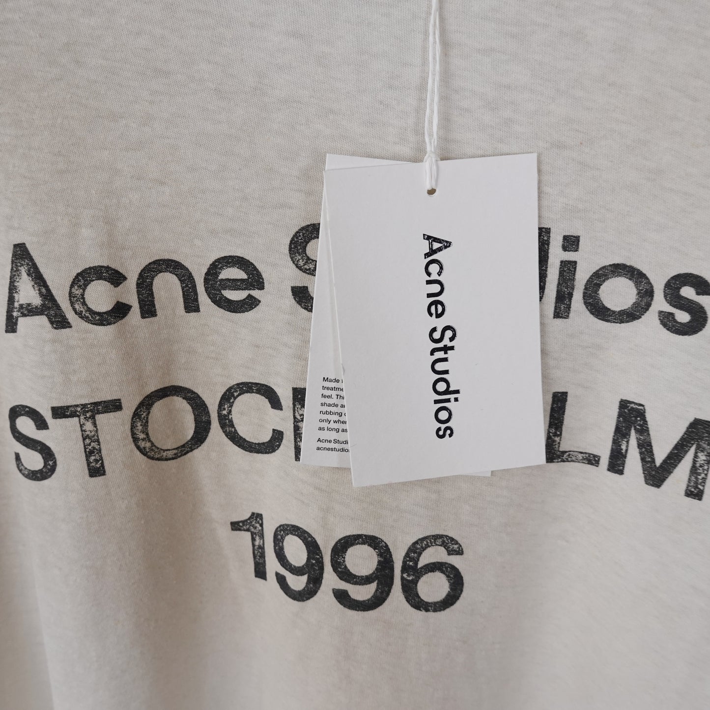 Acne Studios Pre Distressed Stockholm L/S - Size S
