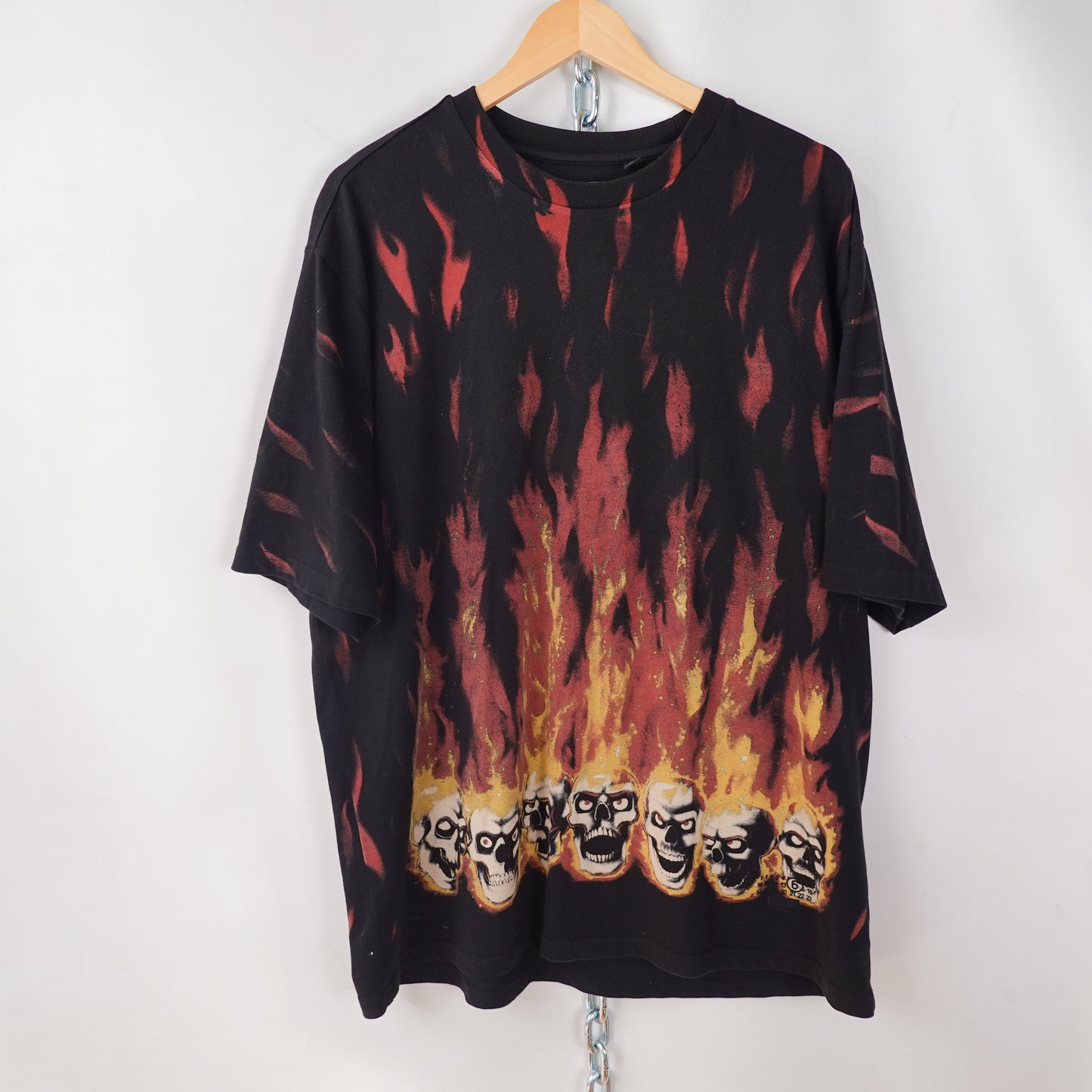 Supreme MM6 Maison Margiela Liquid Blue Oversized Tee - Size M