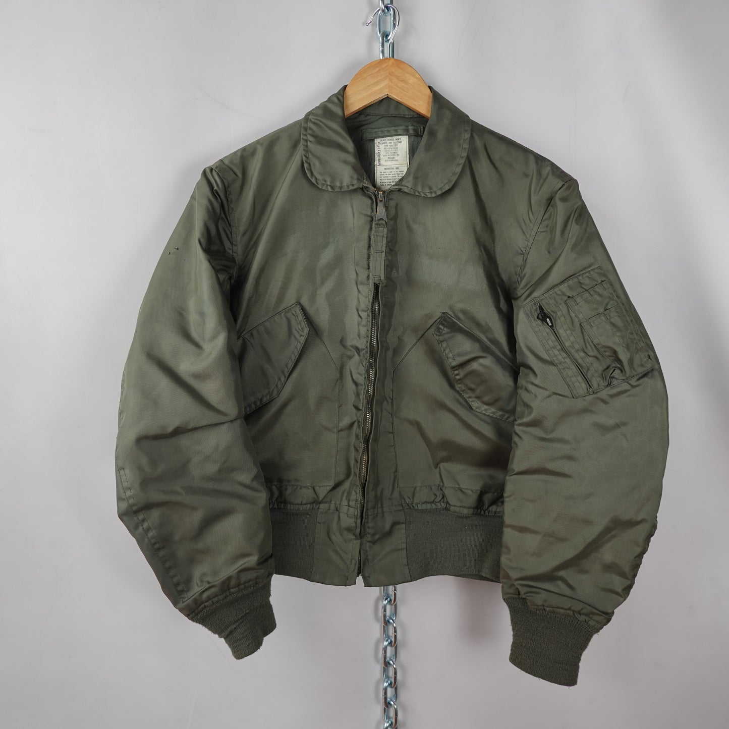 VIntage Alpha Industries Bomber Jacket - Size M