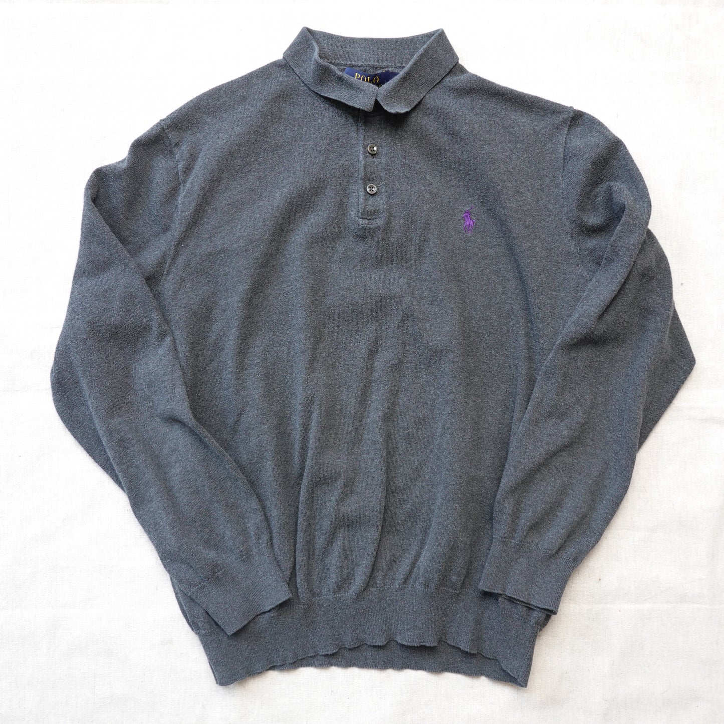 Polo Knit Sweater - Size L