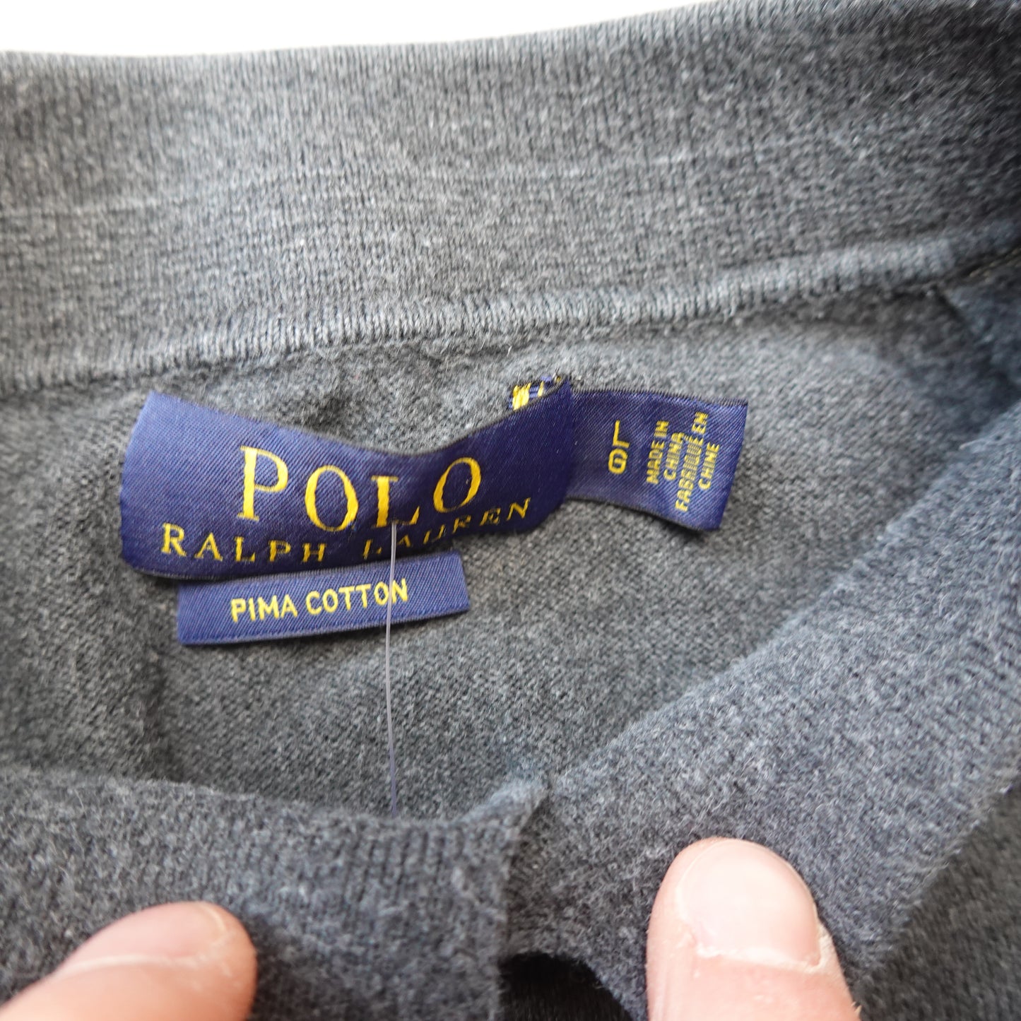 Polo Knit Sweater - Size L