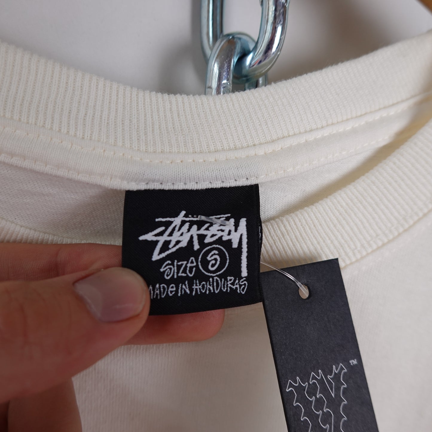 Stussy x Our Legacy Cream Tee - Size S