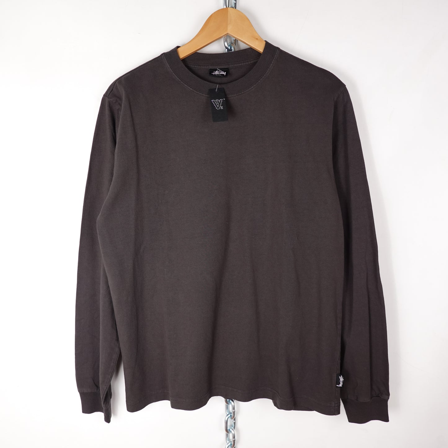Stussy Blank L/S - Size S