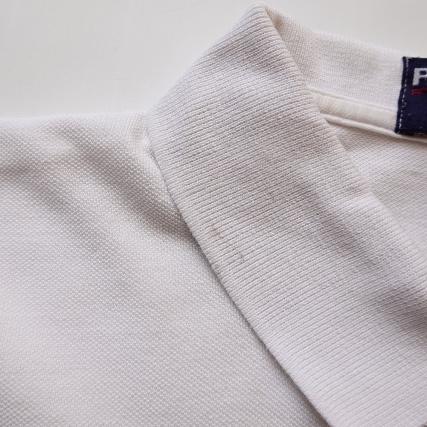 Vintage Polo Sport White Polo - Size XL