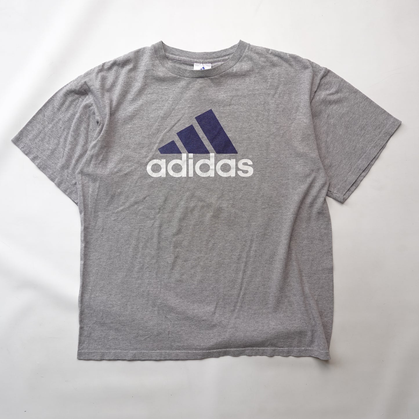Vintage Adidas Tee GREY - Size XL
