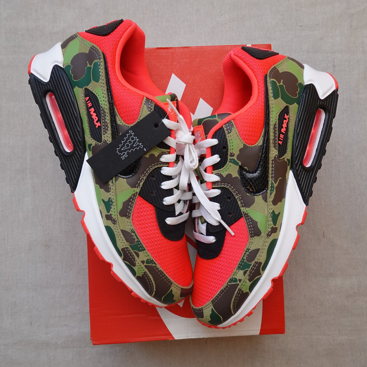 Nike AM 90 Reverse Duck Camo - Size 12M