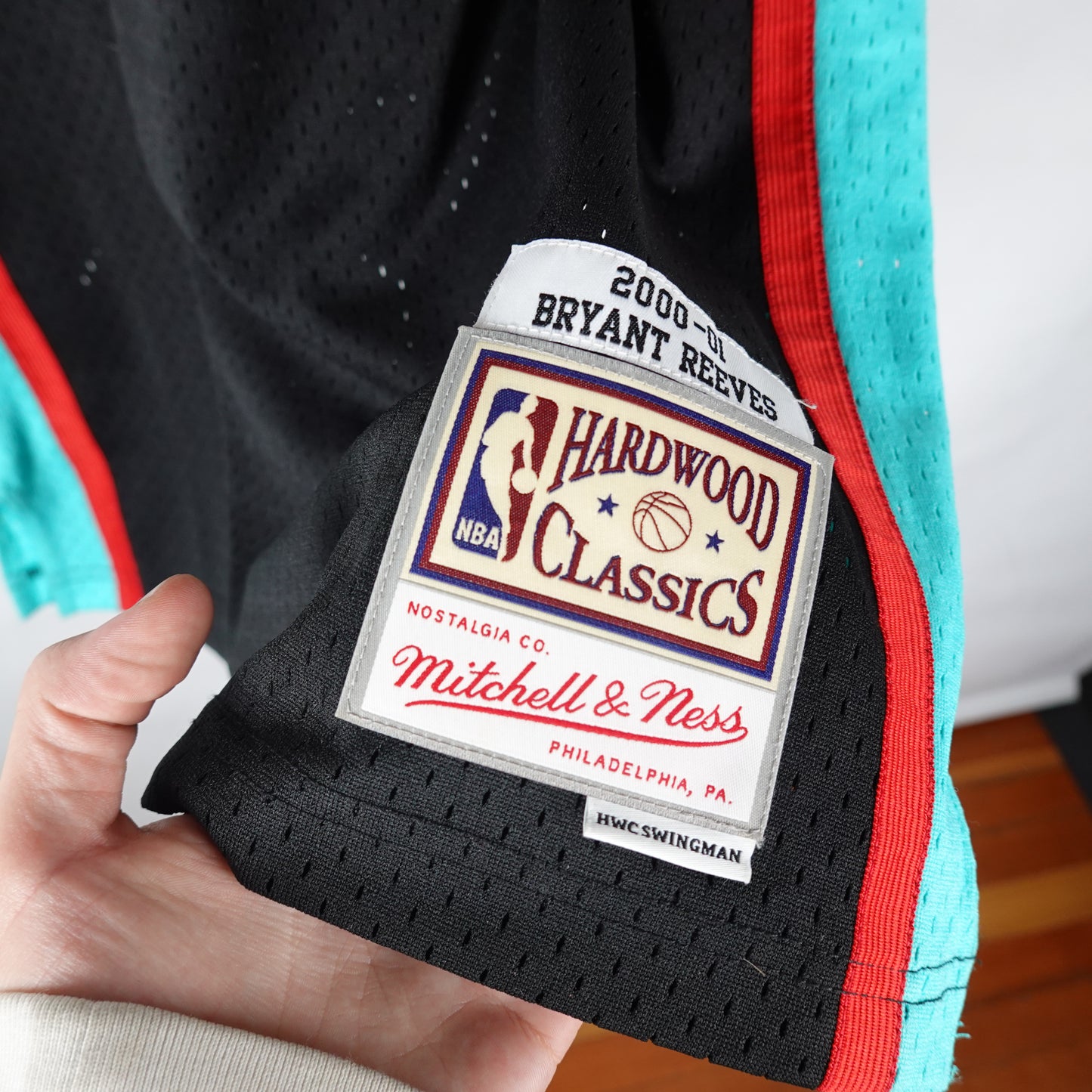 Vancouver Grizzlies Hardwood Jersey - Size XL