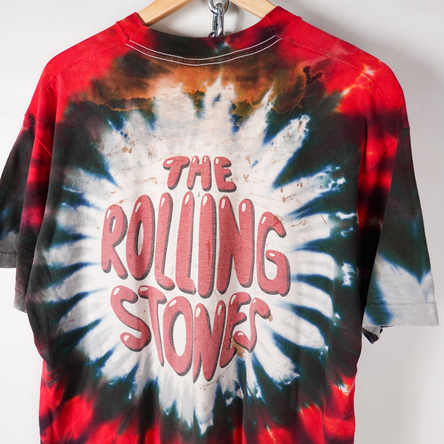 1994 Rolling Stones Liquid Blue Tee - Size XL