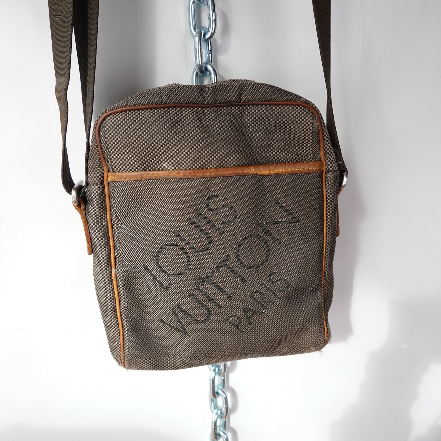2011 Louis Vuitton Canvas Side Bag