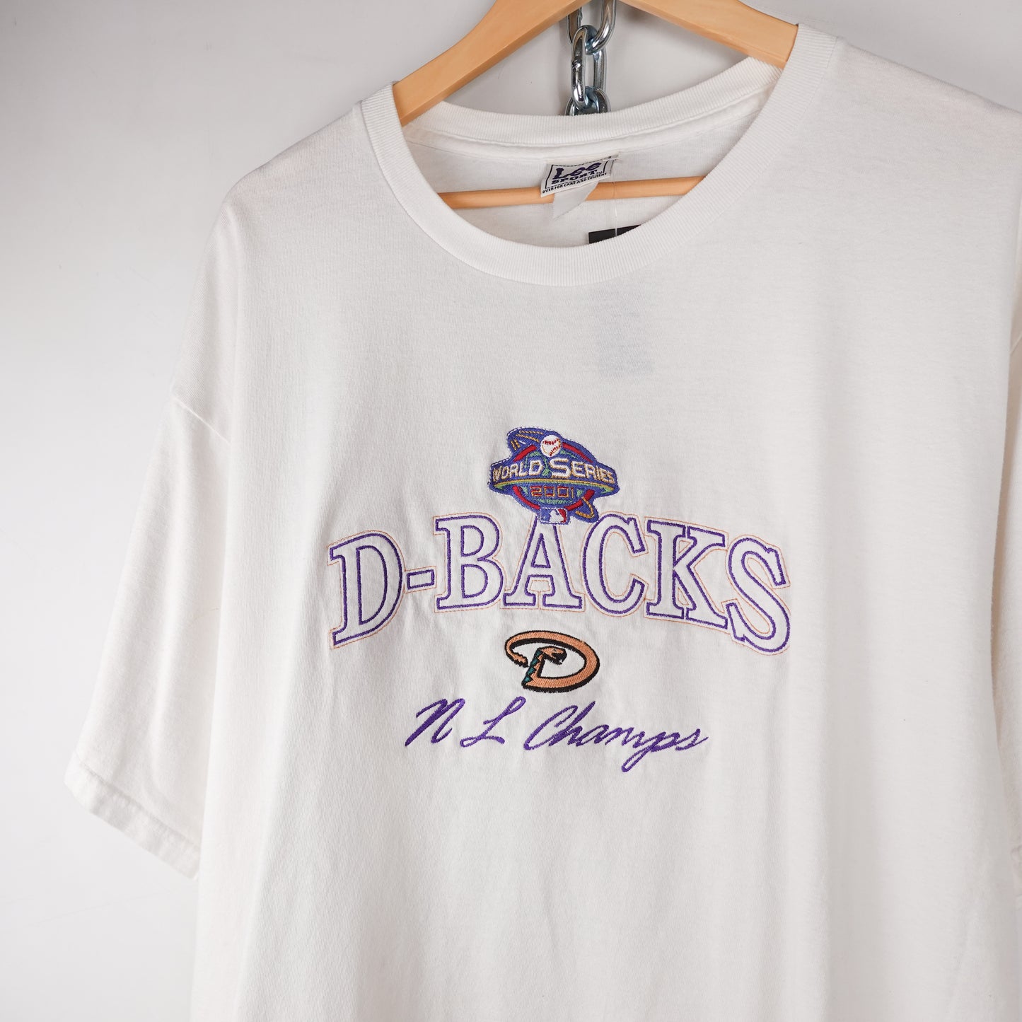 2001 Arizona Diamondbacks World Series Tee - Size XL