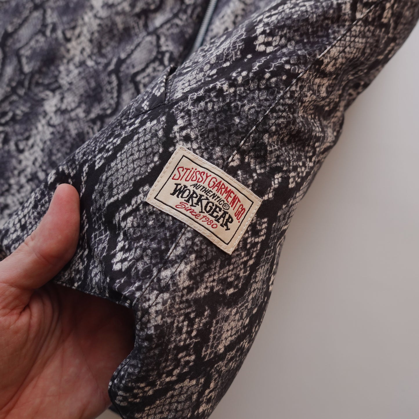 Stussy Reversible Python Vest - Size S