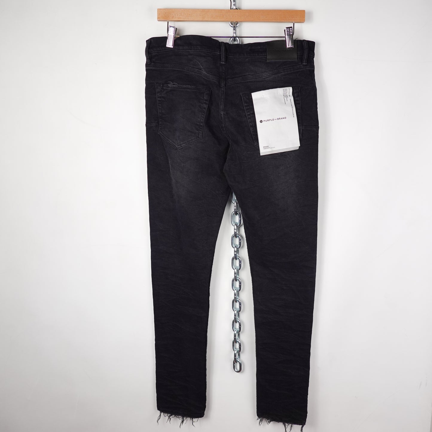 Purple P001 Denim Pants - Size 33