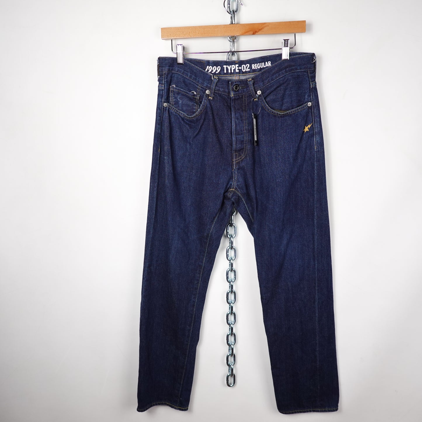 Bape Shark Type 2 Denim - Size M