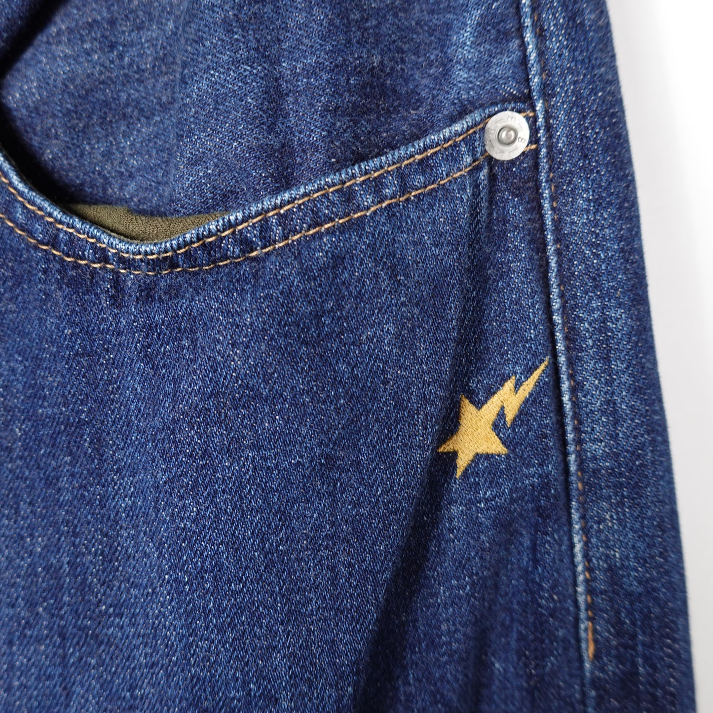Bape Shark Type 2 Denim - Size M