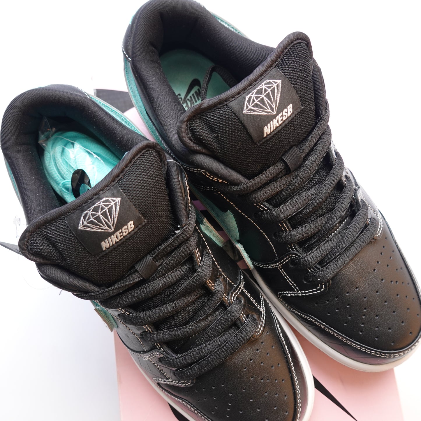 2018 Nike SB Dunk Low Black Diamond - Size 8.5