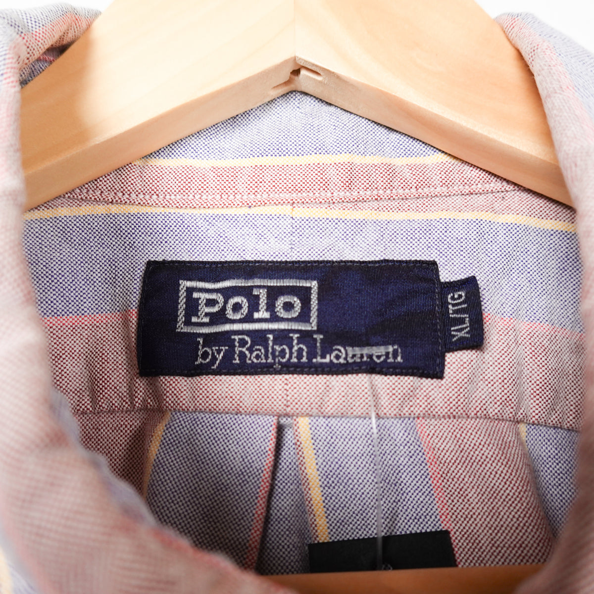 Vintage Polo RL Striped Button Up - Size XL