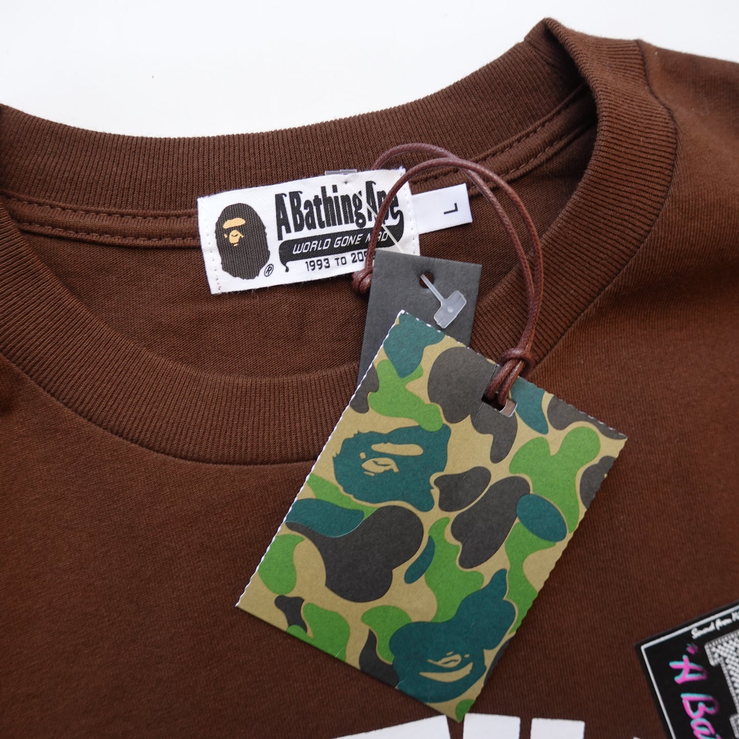 Bape Mad Face Long Sleeve - Size L