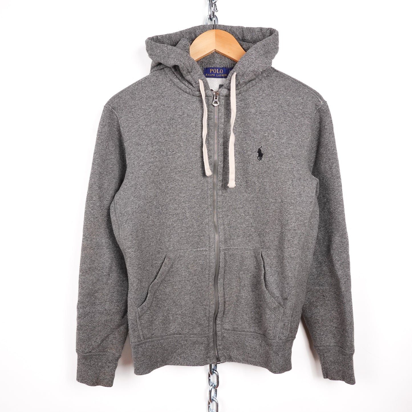 Polo RL Grey Zip Up - Size M