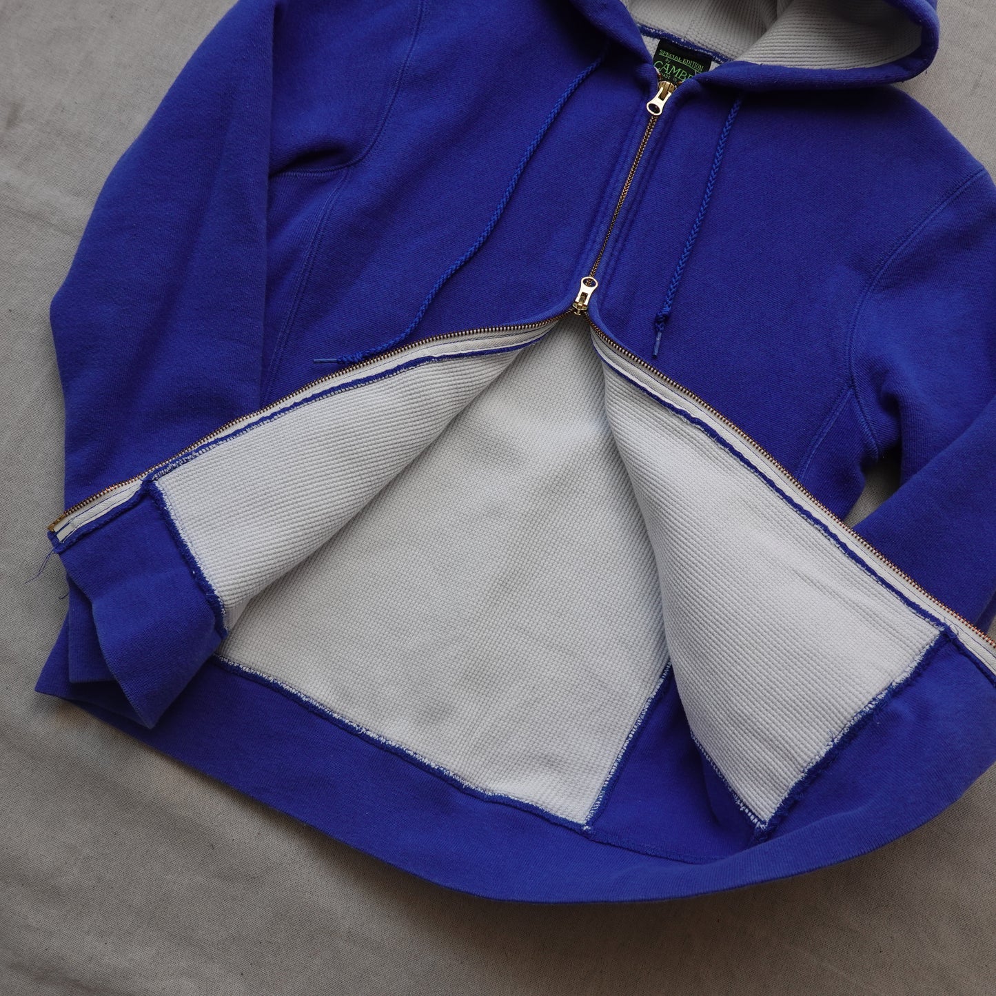 Camber Royal Blue Zip Up Hoodie - Size M