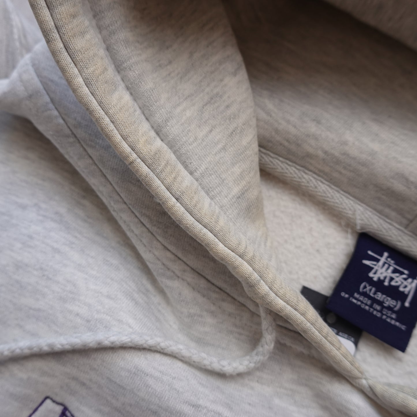 Vintage Stussy Stereo Hoodie - Size XL
