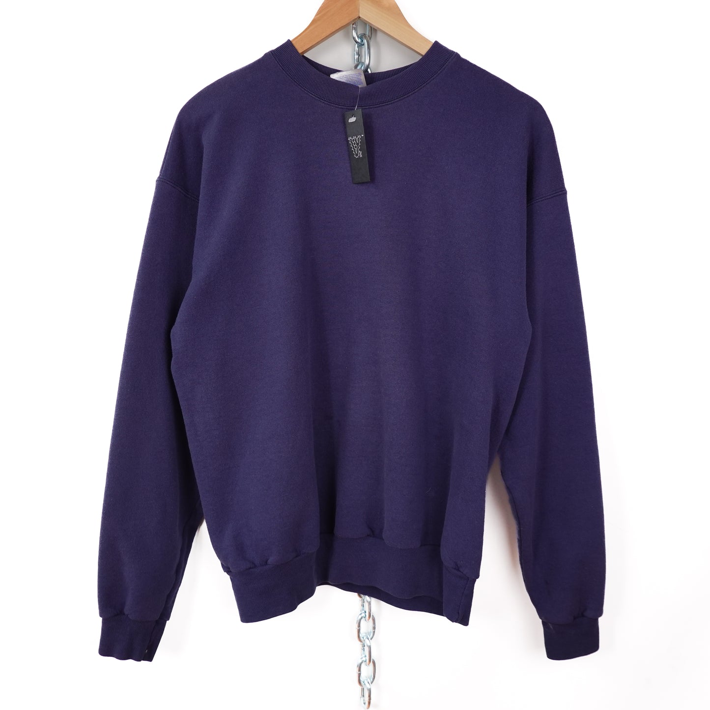 Vintage Hanes Navy Blank Crew - Size L