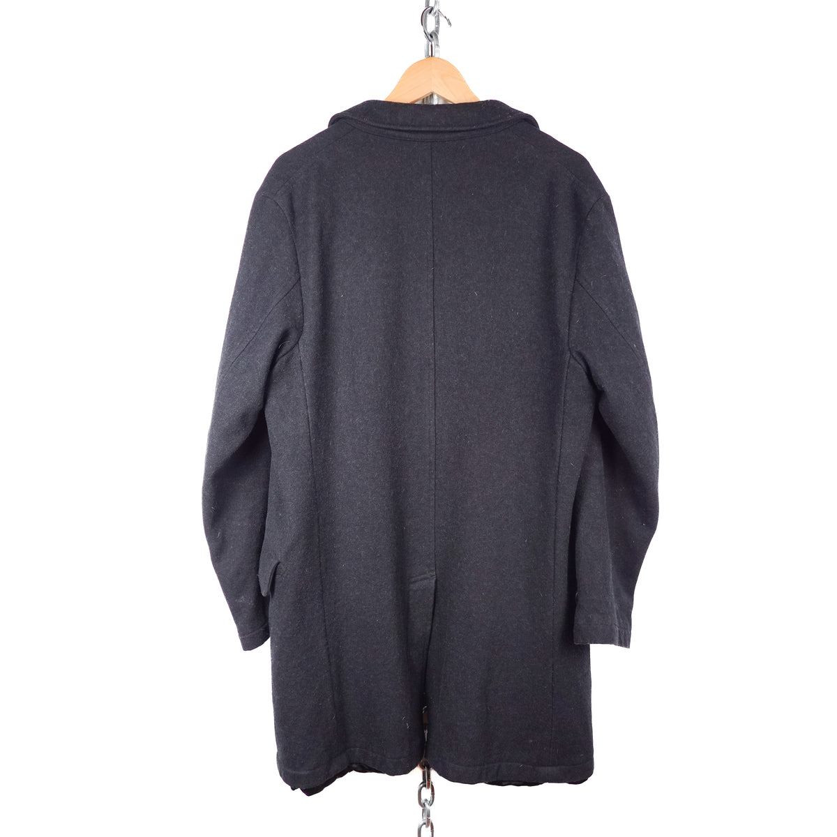 CDG Wool Trench Coat - Size L