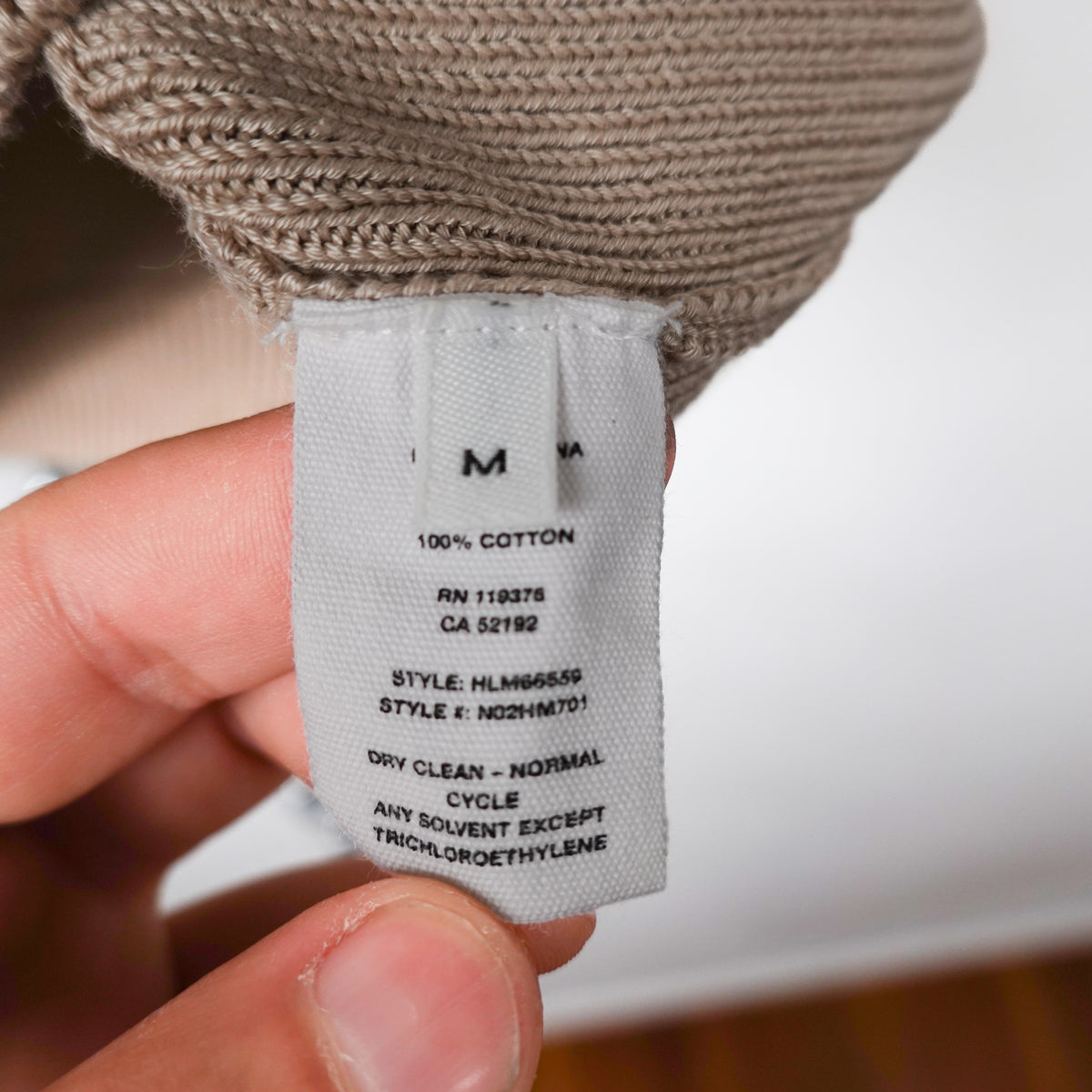 Helmut Lang Knit Polo - Size M