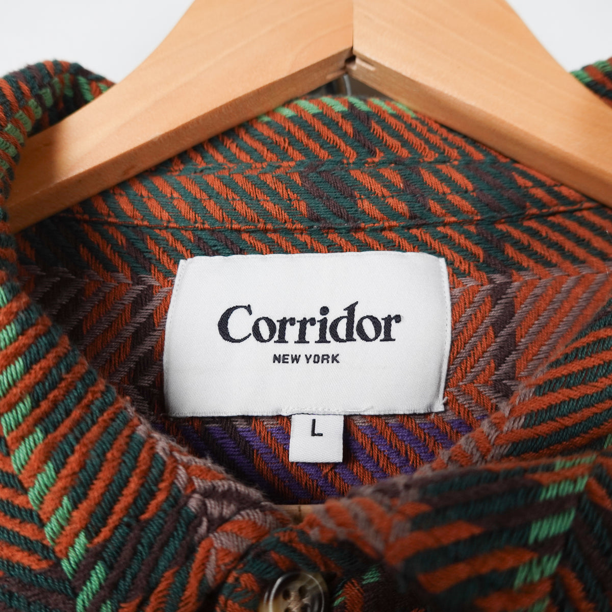 Corridor Knit Button up - Size L