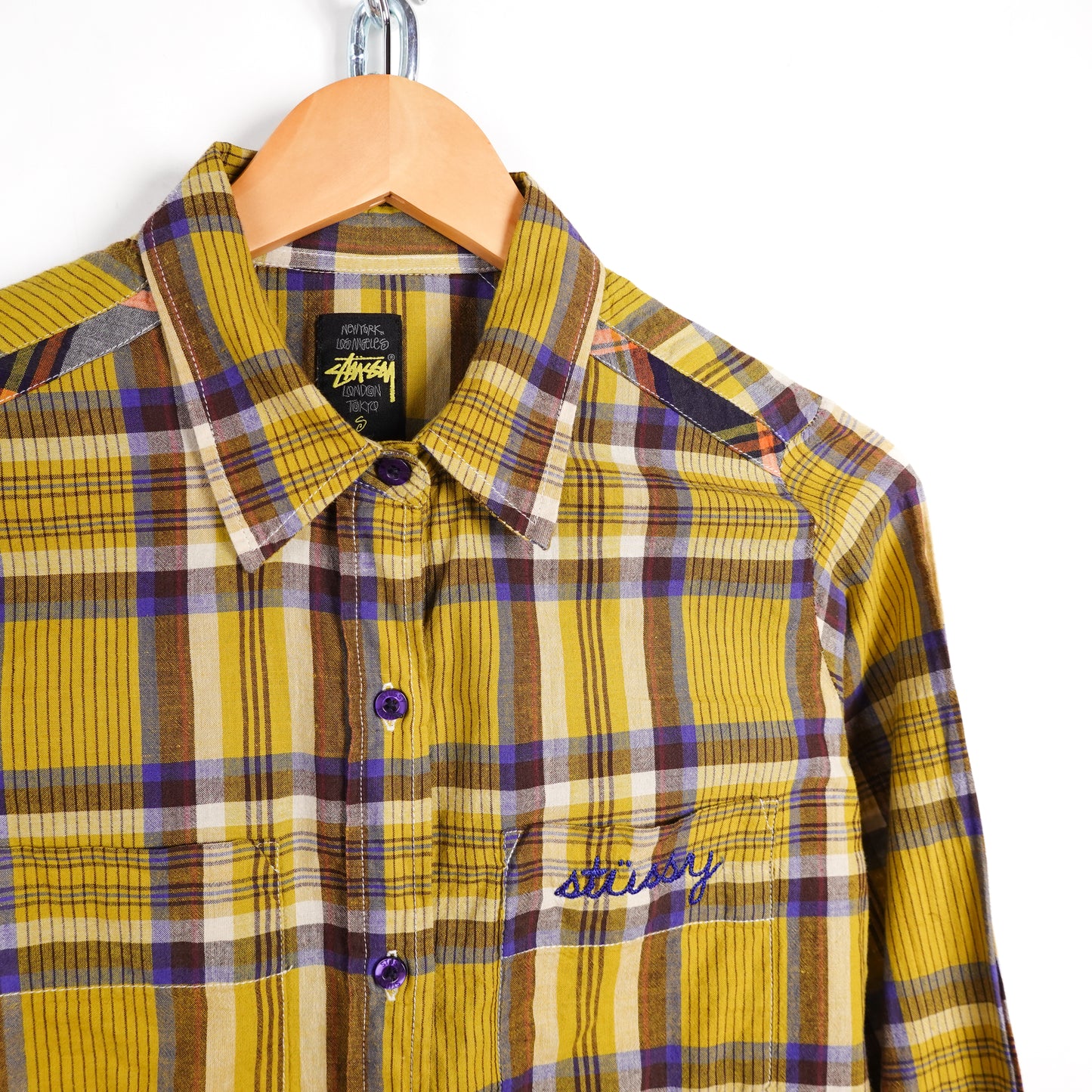 Vintage Stussy Flannel - Women's S