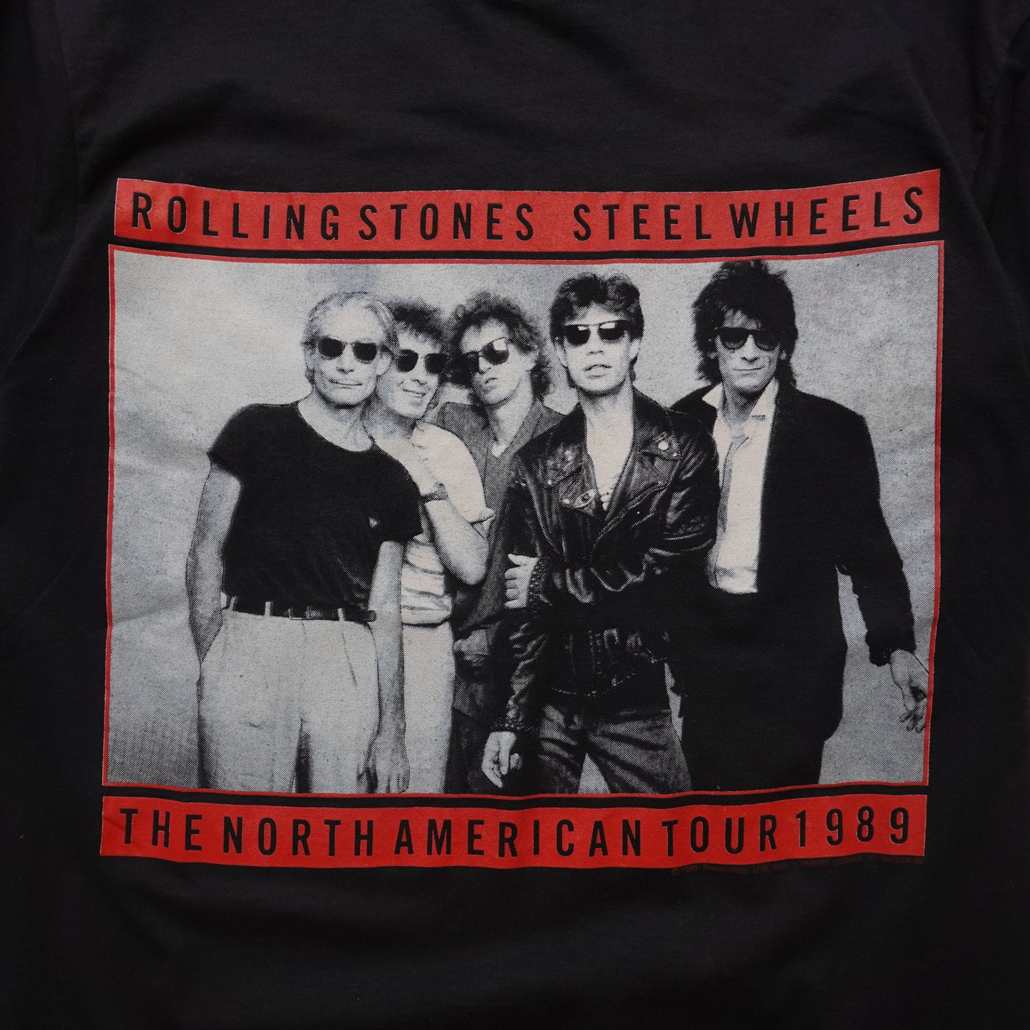 1989 Rolling Stones Tour Tee - L