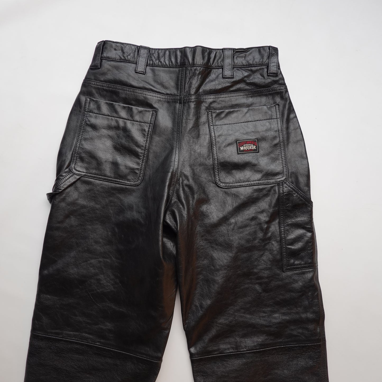 Stussy Work Gear Goat Leather Carpenter Pants - Size 30