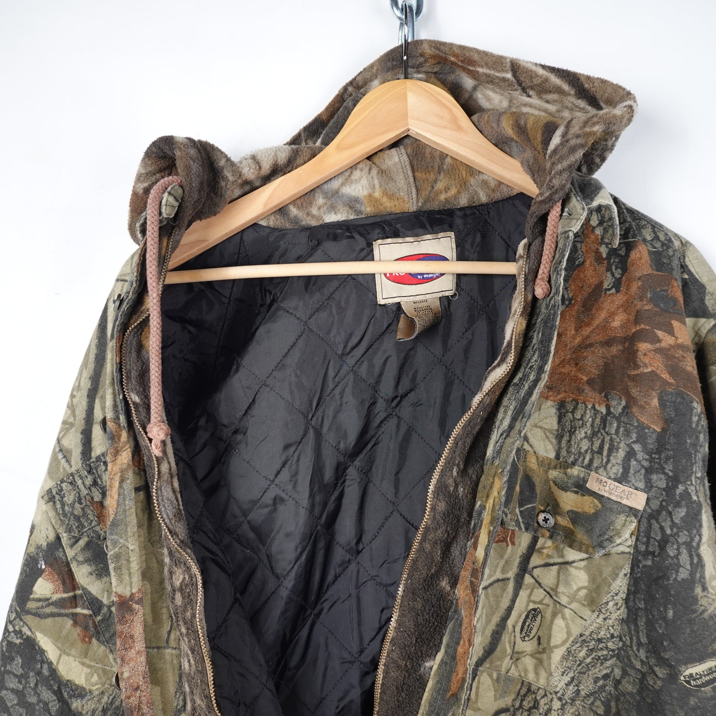 Pro Gear Hooded Quilted Button Up - Size XL