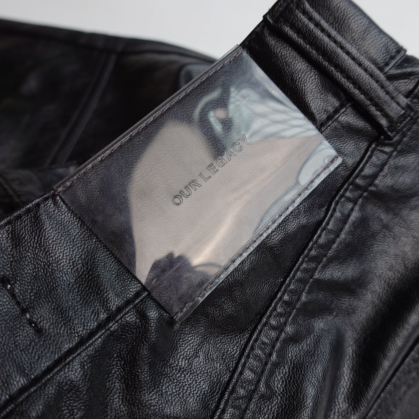 Our Legacy Leather Pants - Size 29
